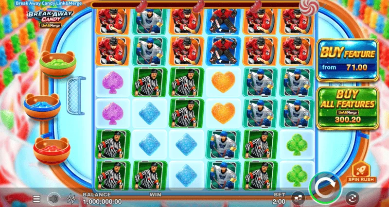 Break Away Candy игровой экран